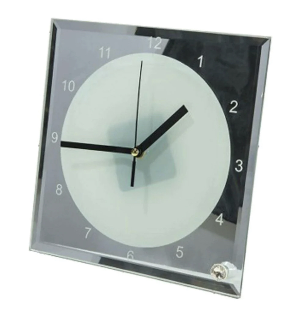 Mirrored Clock 20 x 20cm